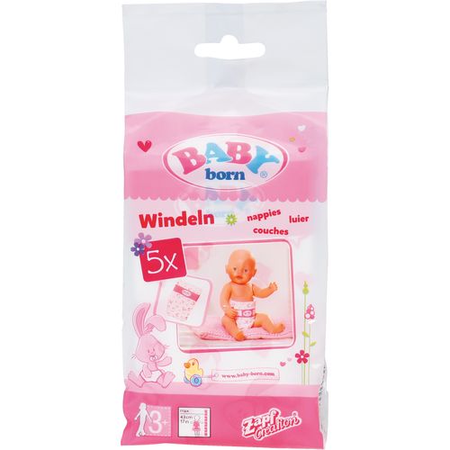 ZAPF BABY BORN pelene - 5kom 826508 slika 5