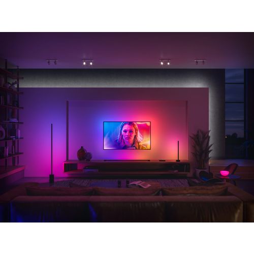 Pametna svjetiljka PHILIPS Hue Gradient Signe, stolna, bijela slika 4