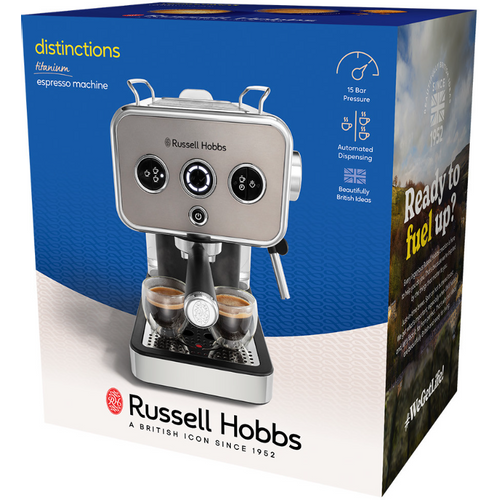 Russell Hobbs aparat za kavu distinctions espresso  titanium 26452-56 slika 5