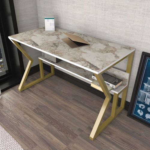 Wake - White, Gold White
Gold Study Desk slika 2