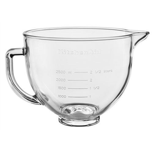 KitchenAid KA5KSM5GB Staklena Činija 4,7 l za mikser  slika 2