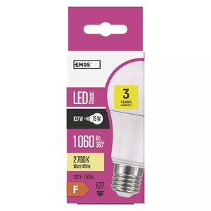 Emos LED sijalica Classic A60 10.5W E27 WW ZQ5150