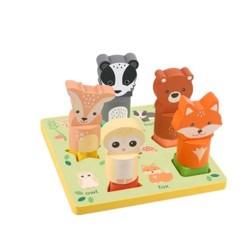 Orange tree toys Drvene 3d puzzle - šuma slika 1