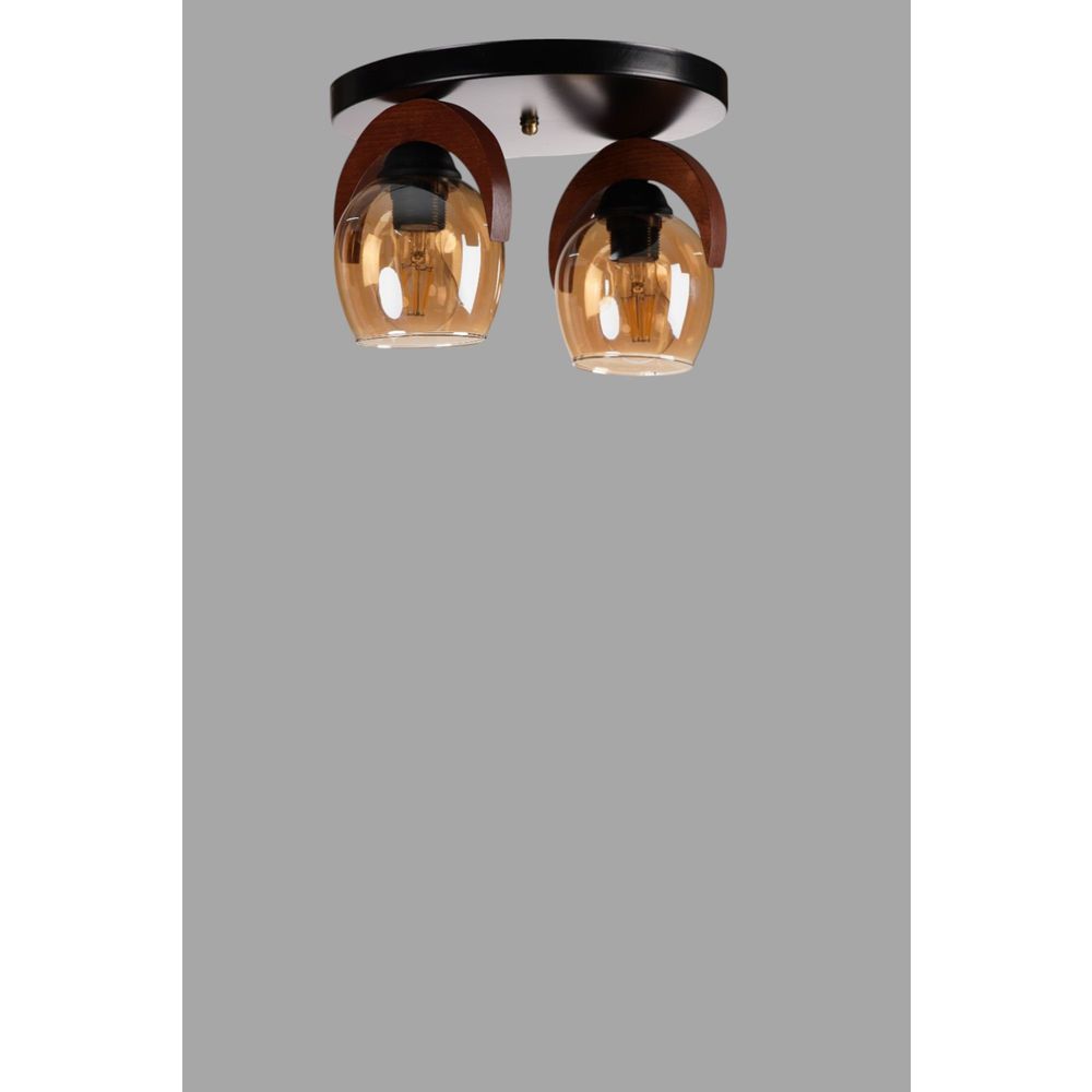Opviq Luster 020, med, orah, crna slika 3