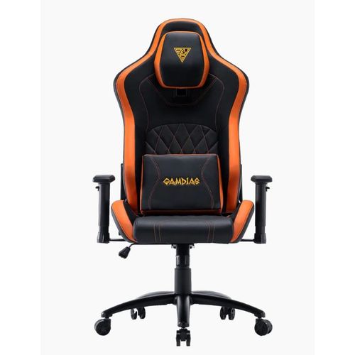 Gaming stolica Gamdias Zelus M3 crna/narandžasta slika 1