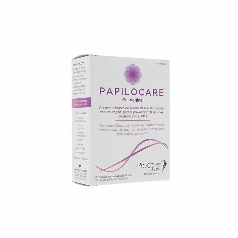 Papilocare Vaginalni Gel 7 x 5 ml slika 1