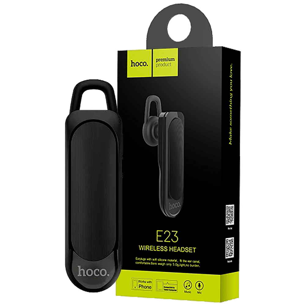 hoco. Slušalica bežična sa mikrofonom E23 Marvellous sound Black slika 1