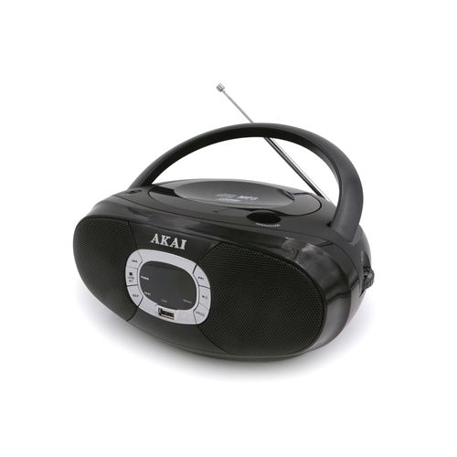 AKAI CD player, FM radio, AM radio, USB, MP3, LED, DC + baterije BM004A-614BT slika 2