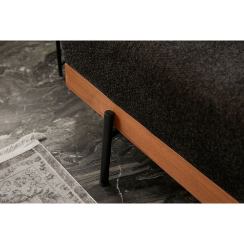 Atelier Del Sofa Trosjed, Antracit Crno, Liva - Anthracite, Copper slika 5