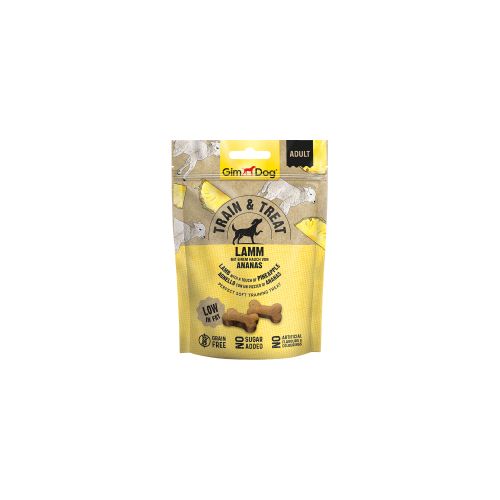 GimDog poslastica za pse Train&Treat Adult Janjetina i Ananas, 125 g slika 1