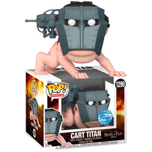 POP figure Super Attack On Titan Cart Titan Exclusive slika 3