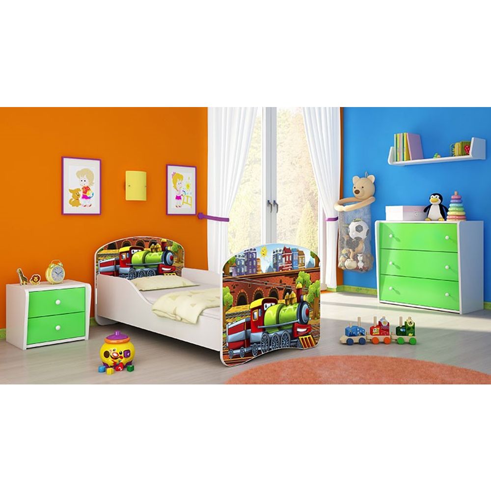 ACMA Dječiji krevet Acma I - 160x80cm - Dezen 44 slika 2