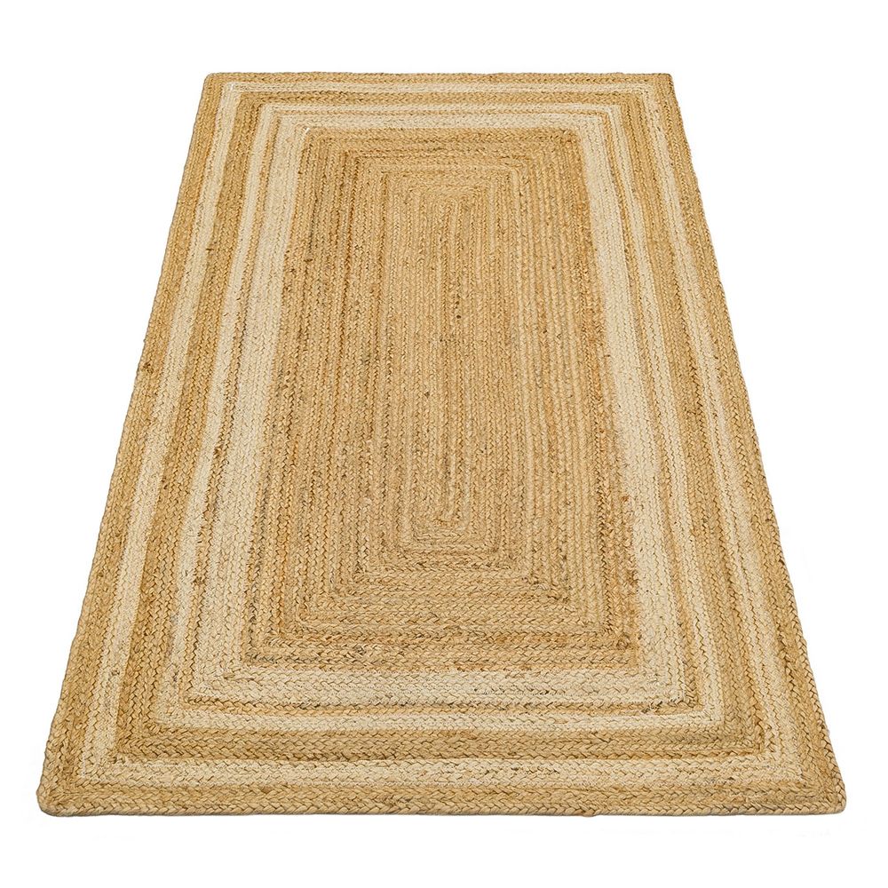 Ech 10 - Prirodni, Bijeli Bež Tepih za Hol (80 x 300 cm) slika 2