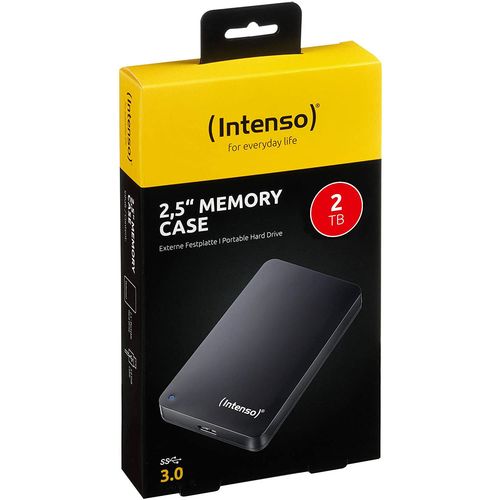 Intenso Memory Case 2 TB 2,5" eksterni čvrsti disk USB 3.2 1. Gen (USB 3.0) Crna slika 2