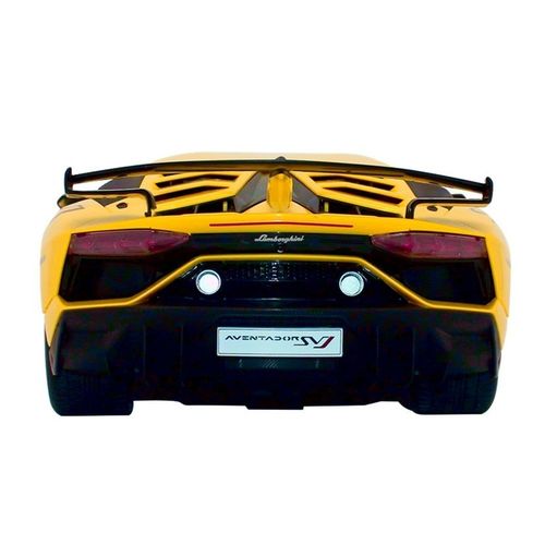 Licencirani auto na daljinsko upravljanje Lamborghini Aventador Rastar 1:14 - žuti slika 5