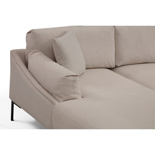 Atelier Del Sofa Kutna garnitura LEO, lijeva, krem, Leo Corner Left - Cream slika 6