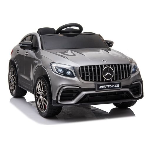 Licencirani auto na akumulator Mercedes QLS-5688 4x4 - sivi/lakirani slika 1