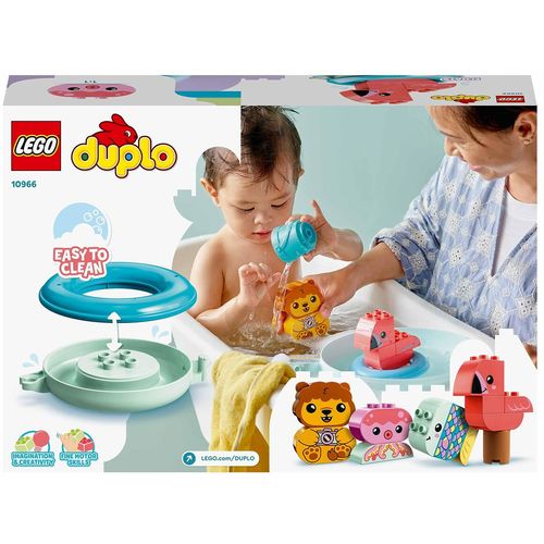 Playset Lego 10966 DUPLO Bath Toy: Floating Animal Island (20 Dijelovi) slika 6