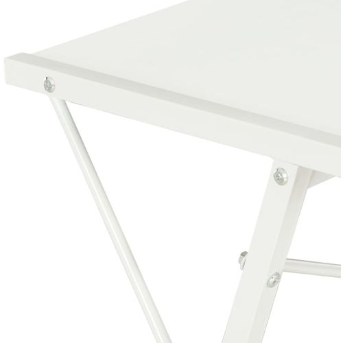 Radni stol s policom bijeli 116 x 50 x 93 cm slika 17