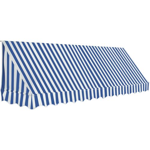 Bistro tenda 350 x 120 cm plavo-bijela slika 24