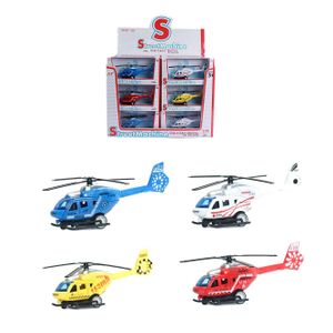 Helikopter DIE-CAST Pull Back, 1:43
