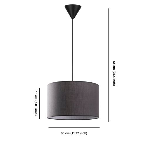 Pie - Anthracite Anthracite Chandelier slika 5