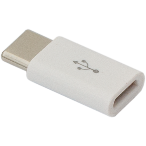 Sbox ADAPTER MICRO USB 2.0 Ženski -> TYPE-C Muški Bijeli / RETAIL slika 1