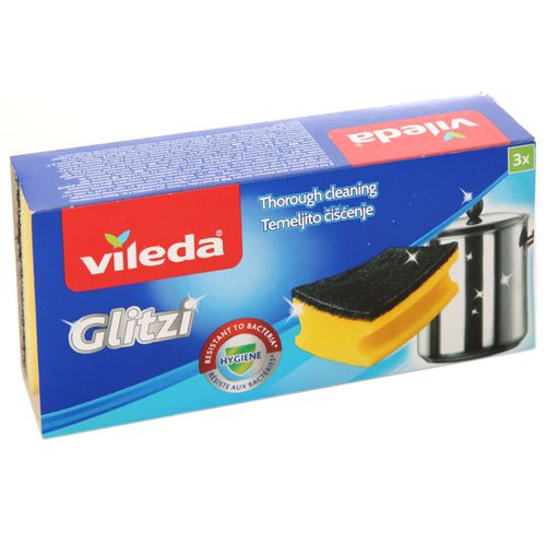 Vileda Abrazivna Spužva Glitzi Crystal 3/1 slika 1