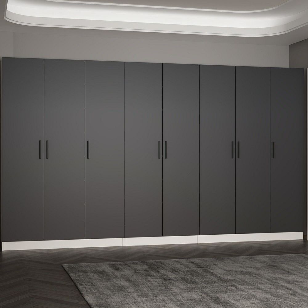Hall stand Noah - 8218 u antracitnoj boji slika 1