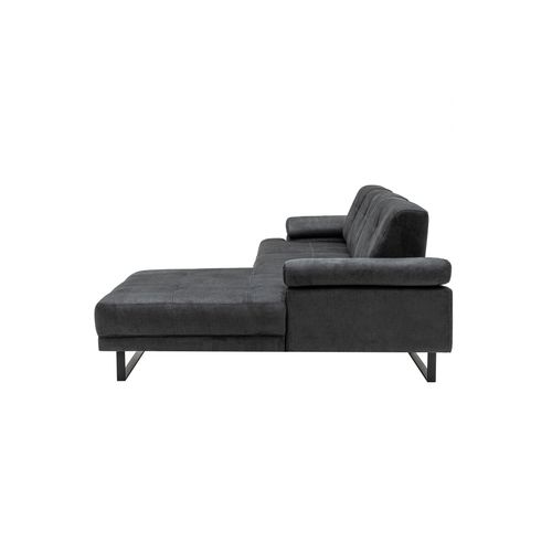 Atelier Del Sofa Kutna garnitura, Antracit, Mustang Large Right - Antracite slika 11