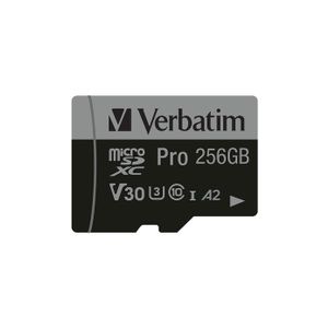 Verbatim PRO Micro SDXC C10 U3 256GB (47045)