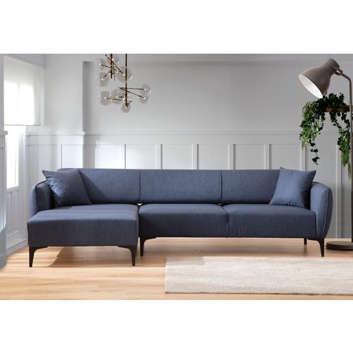 Atelier Del Sofa Kutna garnitura, Plava, Belissimo Left - Blue slika 2