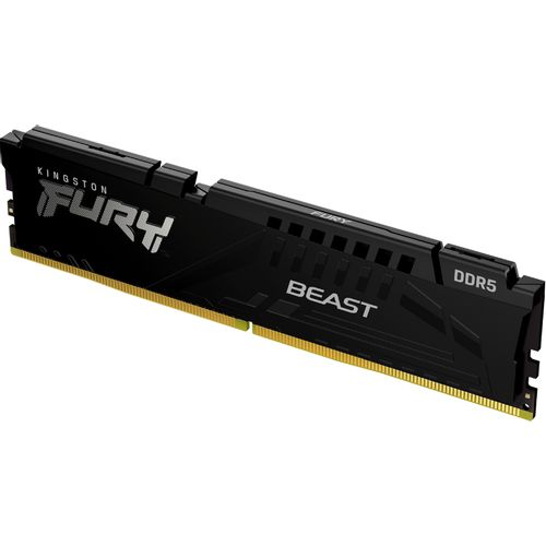 KINGSTON DIMM DDR5 16GB 5200MT/s KF552C36BBE-16 Fury Beast black EXPO slika 1