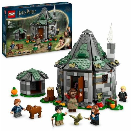 Igra Gradnje Lego Harry Potter 76428 Hagrid's Cabin: An Unexpected Visit Pisana slika 6