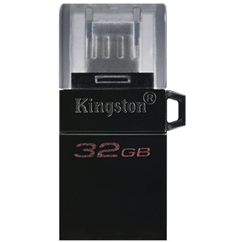 USB memorija KINGSTON DTDUO3G2 32GB microDuo 3.2 crna slika 1