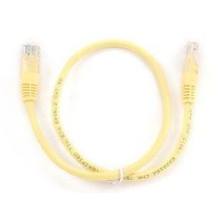 PP12-0.25M/Y Gembird Mrezni kabl, CAT5e UTP Patch cord 0.25m yellow