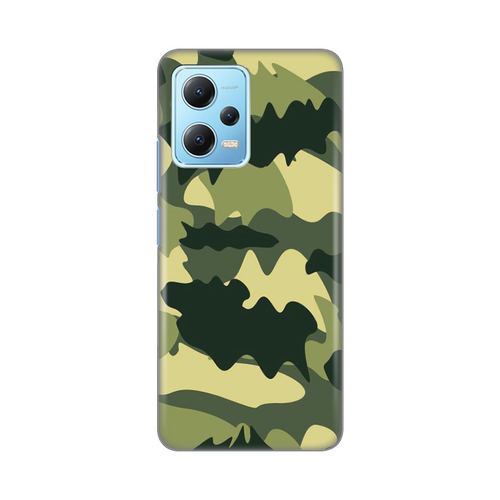 Torbica Silikonska Print Skin za Xiaomi Redmi Note 12 4G (EU) Army slika 1