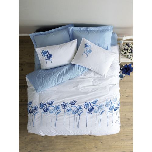 Onella - Blue White
Blue Ranforce Double Quilt Cover Set slika 1