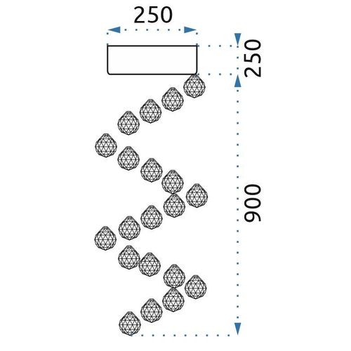 TOOLIGHT Kristalna svjetiljka App779-3c slika 14