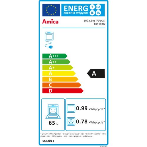 Amica Ugradbena Retro Pećnica TR110 TB (57440) slika 12