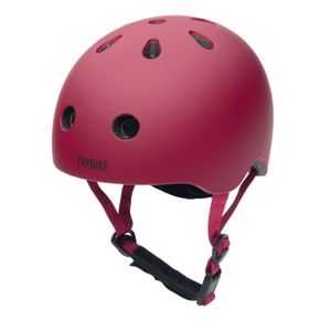 TRYBIKE Kaciga za djecu WildBerry Red, S/M (51-56cm) 