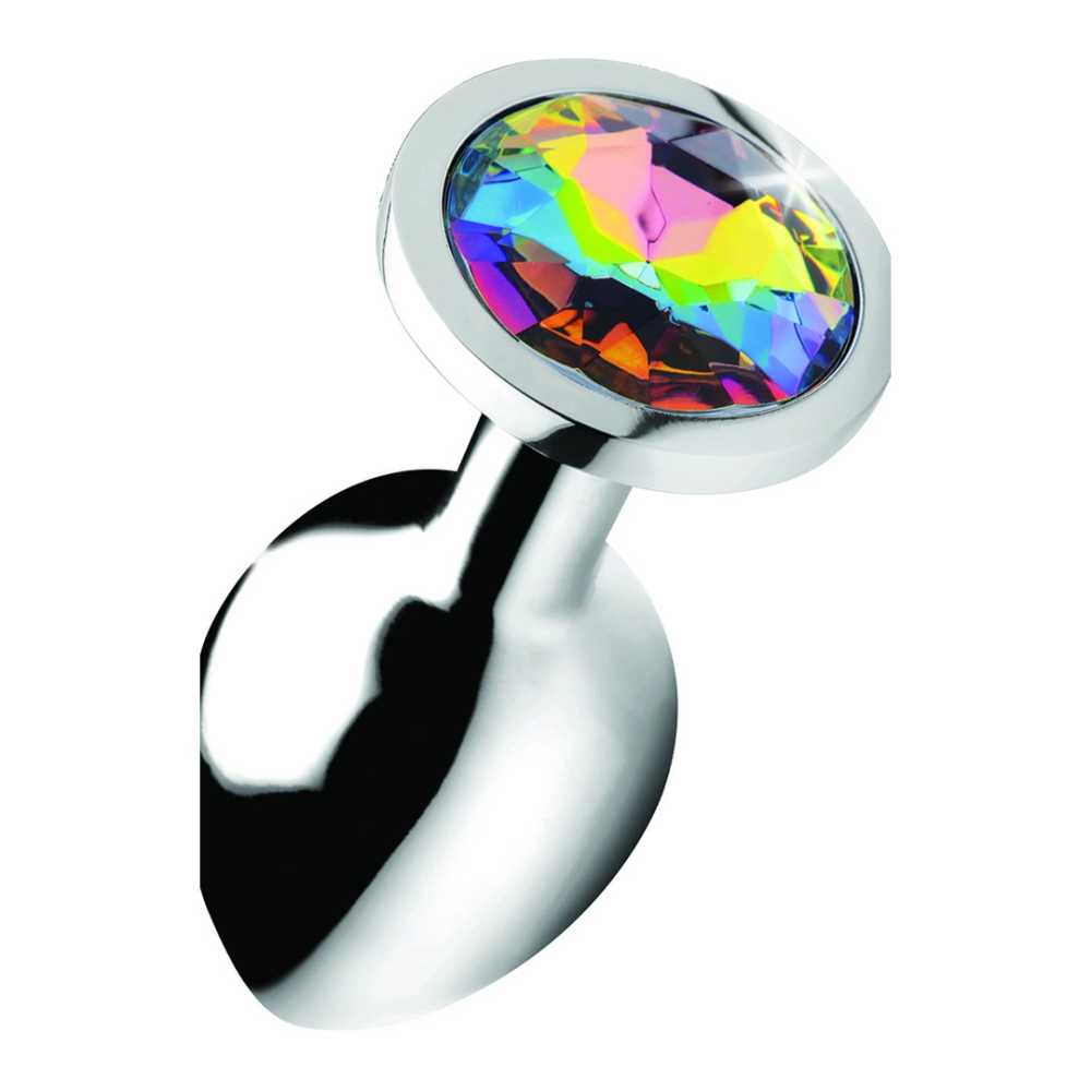 XR Brands Rainbow Prism - analni čep - Srednji slika 1
