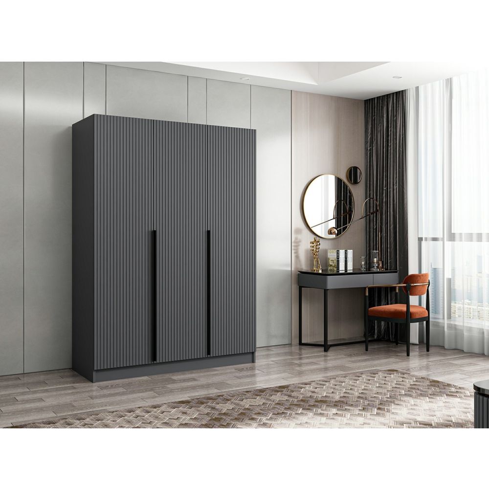 Kale Anthracite - Ormar 2287 u Antracit Boji slika 1