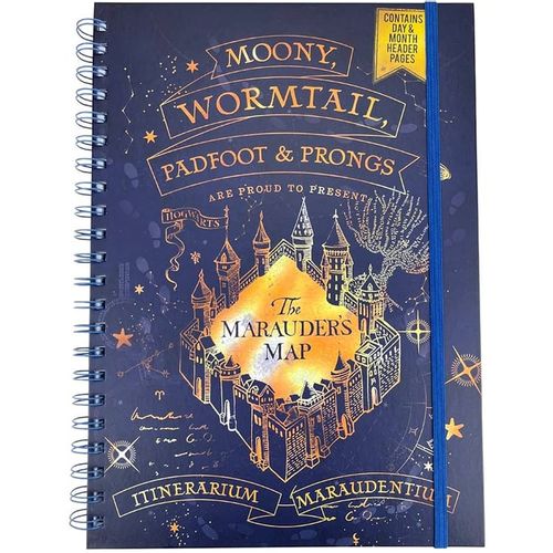 Harry Potter (Marauders Map) A4 Wiro Notebook slika 1