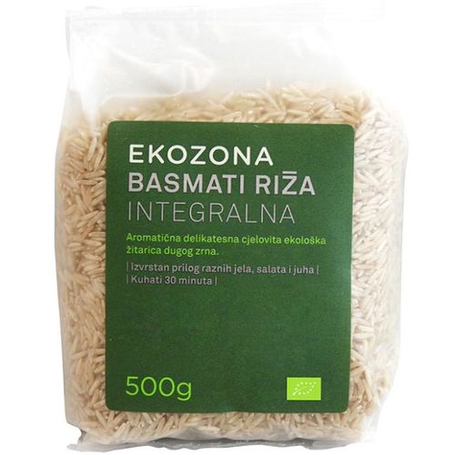 Ekozona riža basmati integralna 500g slika 1