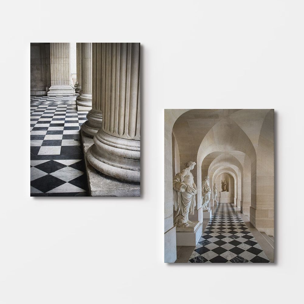 Višebojna Dekorativna Slika na Platnu, Set od 2 - 50x70cm slika 3