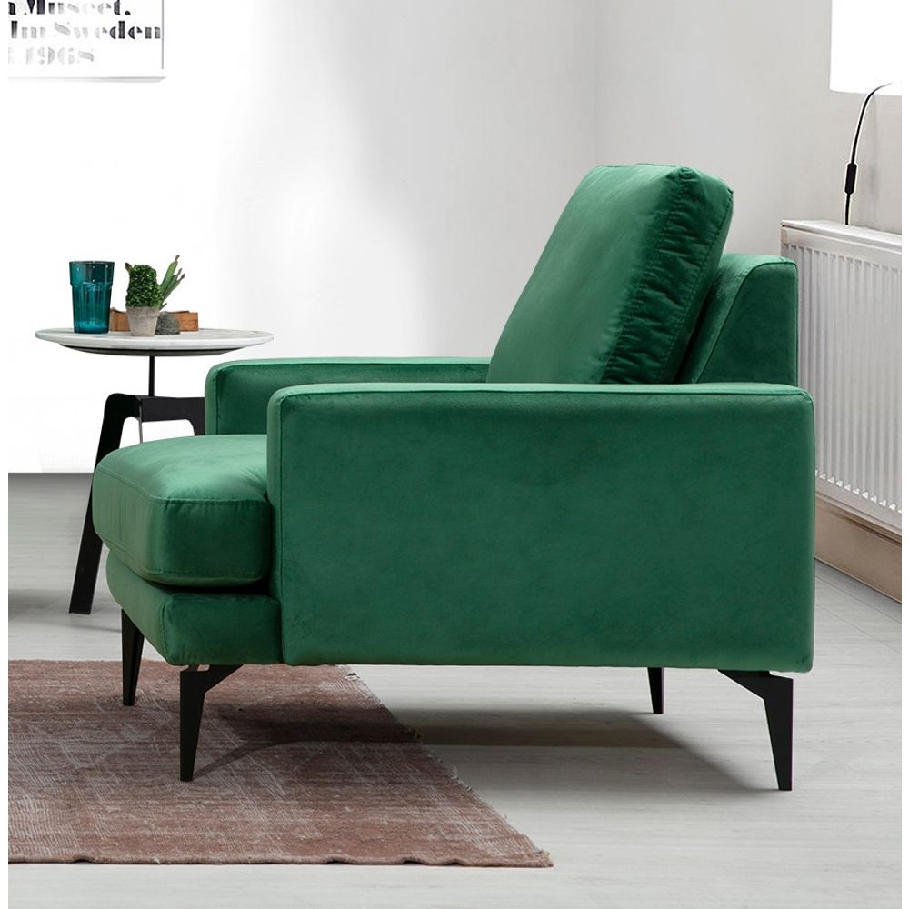 Papira Armchair Zeleni Krilati Stolac slika 1