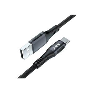 CABLE MS M-AC3100B, USB-A 2.0 -> USB-C 5A, 1m, black