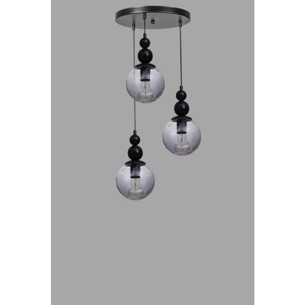 Opviq Luster 829, siva, crna slika 2