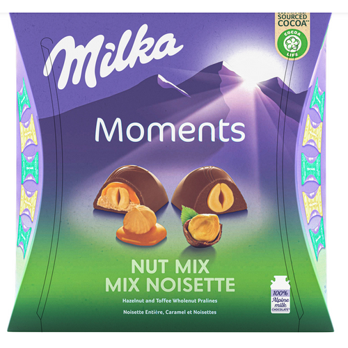 Milka Praline Moments nut mix 169g slika 1